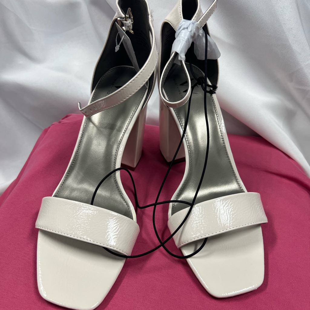Mwt Worthington, Strappy Block Heel Sandals